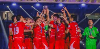 Timnas Indonesia merayakan keberhasilan menjuarai FIFA ASEAN Cup 2026 setelah mengalahkan Thailand melalui adu penalti.